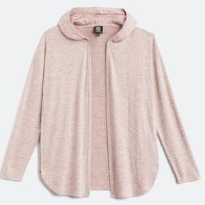 Bobeau Light Pink Knit Cardigan